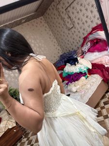 Elegant Cream Gown🎀🦋