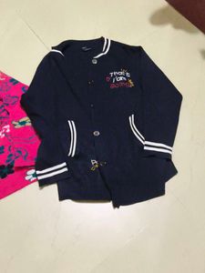 Rosanna Pink Floral Knit Cardigan
