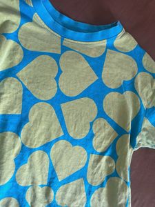 Heart Print T-Shirt