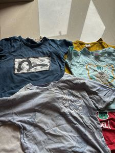 Bundle of Boys' T-Shirts combo 7nos