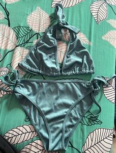 Teal Bikini Set