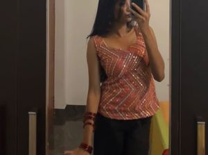 Sparkling Ethnic Blouse with full mirror work