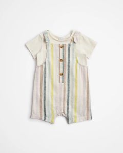 unisex Linen Blend Romper