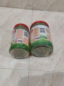 Empty Jam Glass Container ( Pack 2)