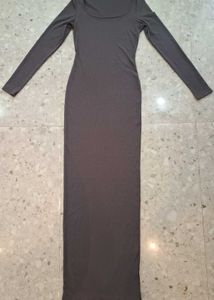 Bodycon  Long Sleeve Midi Dress