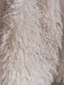 Furry Winter Cream Shrug
