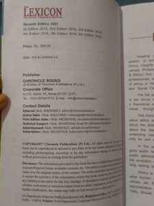 The Lexicon Ethics Integrity Aptitude Book
