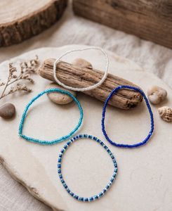 Bohemian Beaded bracelets- Set of 4