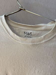 Cream M&amp;S Basic T-Shirt