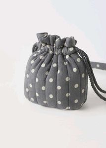 ZARA Polka Dot Potli Bag