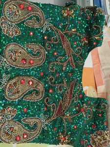 Embellished Green Lehenga Choli