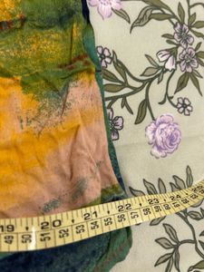 Abstract Print Sleeveless Top