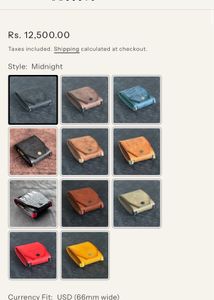 crocodile leather imported wallet