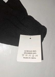 Black Winter Gloves