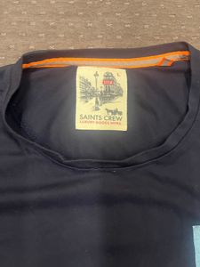 Men's Unique Split Design T-Shirt