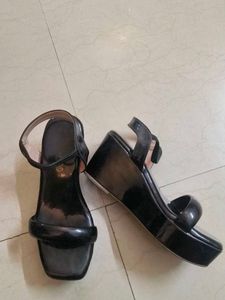 Chic Black Block Heels
