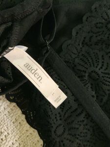 auden Black Lace Bralette