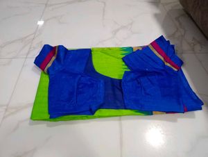Silk Saree And Blouse