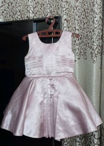 Full Flair Party Wear Dress For 1-3 Years Baby Gir