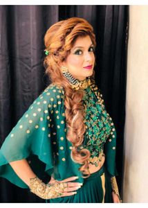 Elegant Emerald Green Top with Dhoti Pants 💚