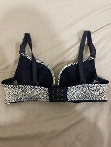 Leopard Print Padded Bra