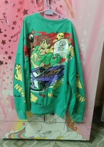Scooby Doo Graphic Print Sweatshirt
