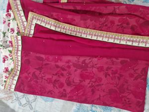Elegant Floral Saree_ Pack of two