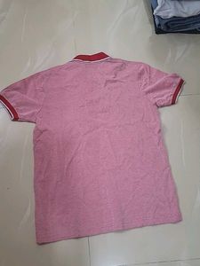 Men's Pink Polo T-Shirt