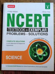 NCERT Mathematics and science Textbook + Exemplar