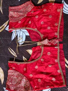 Red Banarasi Silk Saree
