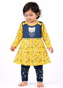 combo of 2 Cute Dress & Legging