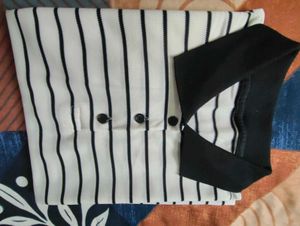 Striped Sleeveless Mini Dress