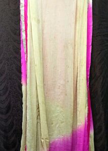 Dupatta silk fabric smoothly
