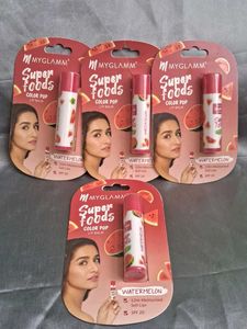 Myglamm Superfoods Color Pop Lipbalm Any 1
