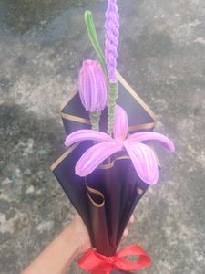 Handmade Pipe Cleaner Flower Bouquet