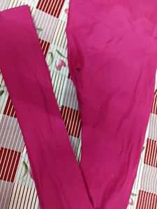 Elegant Pink suit with Gold &amp; Black embroided