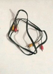 3RCA Audio Video Cable For Tv &amp; Setup Box