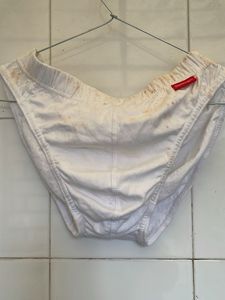Men's White Slazenger Briefs