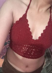 Crochet Lace Bralette Top