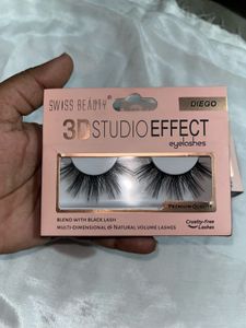 Swiss Beauty 3D Studio Effect Eyelashes (2 Pairs)
