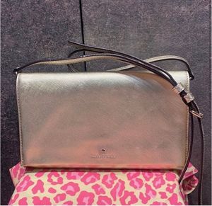 Authentic Kate Spade Crossbody Gold bag