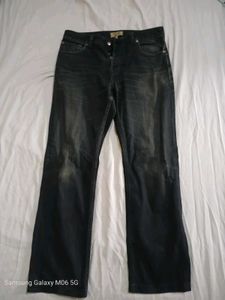 Men's Dark Wash Bootcut Jeans