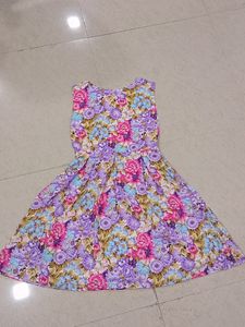 Vibrant Floral Summer Dress