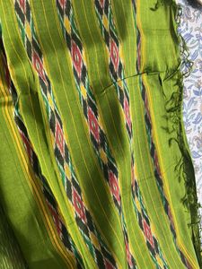 Vibrant Green Silk Saree
