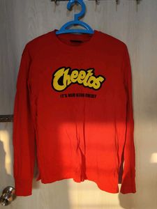 Bonkers - Red Cheetos Long Sleeve Top