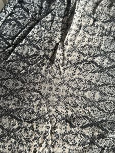 Stylish Black &amp; White Printed Kurta
