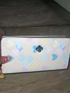 Cute Heart Pattern Wallet