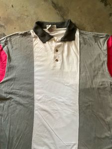 Color Block Polo Shirt