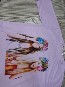 Lavender Graphic Tee
