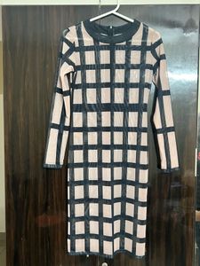Knee Length Mesh Bandage Party Dress